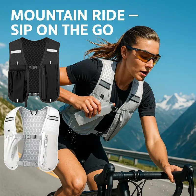 Running Gear Men - Unisex Water Resistant Breathable Sports Vest