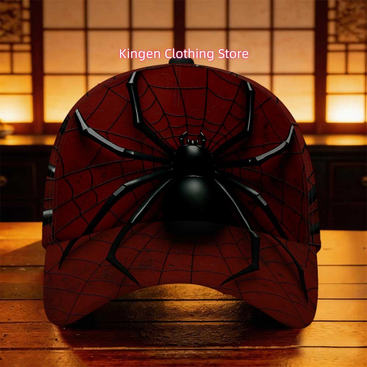 Running Gear Gifts - 1pc 2D Flat Black Spider on