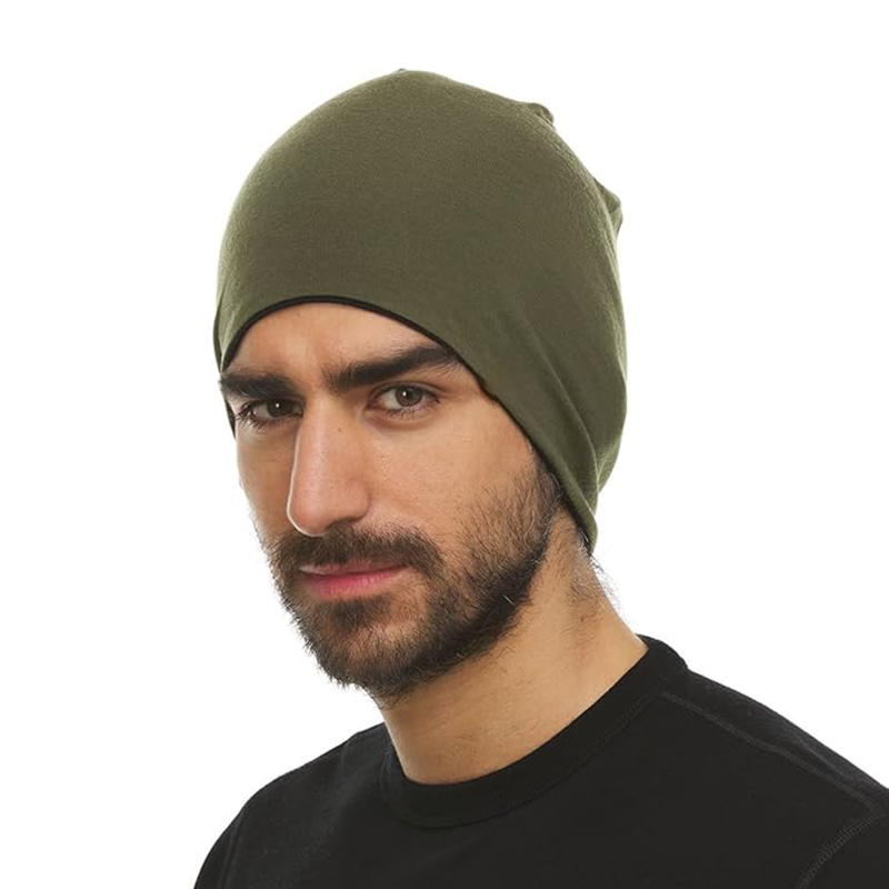 Running Gear To Keep Warm - Unisex 100% Merino Wool Beanie Warm