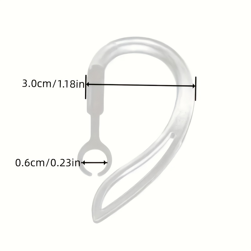 2Pcs Rotatable Extendable Anti - Earphone Sport Hook recension och pris