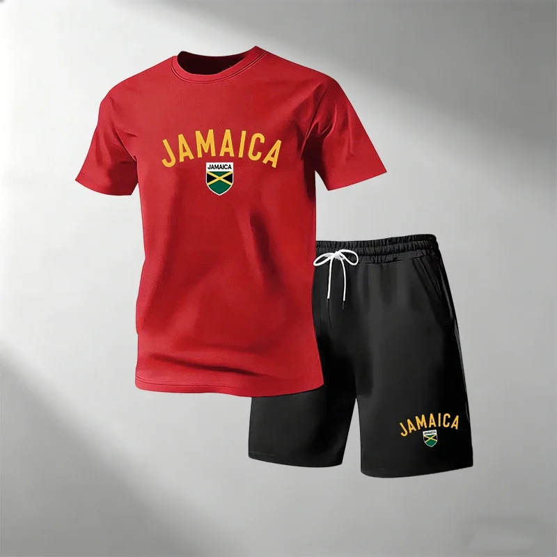 JAMAICA Summer Casual T-Shirts - Running Gear Men recension och pris