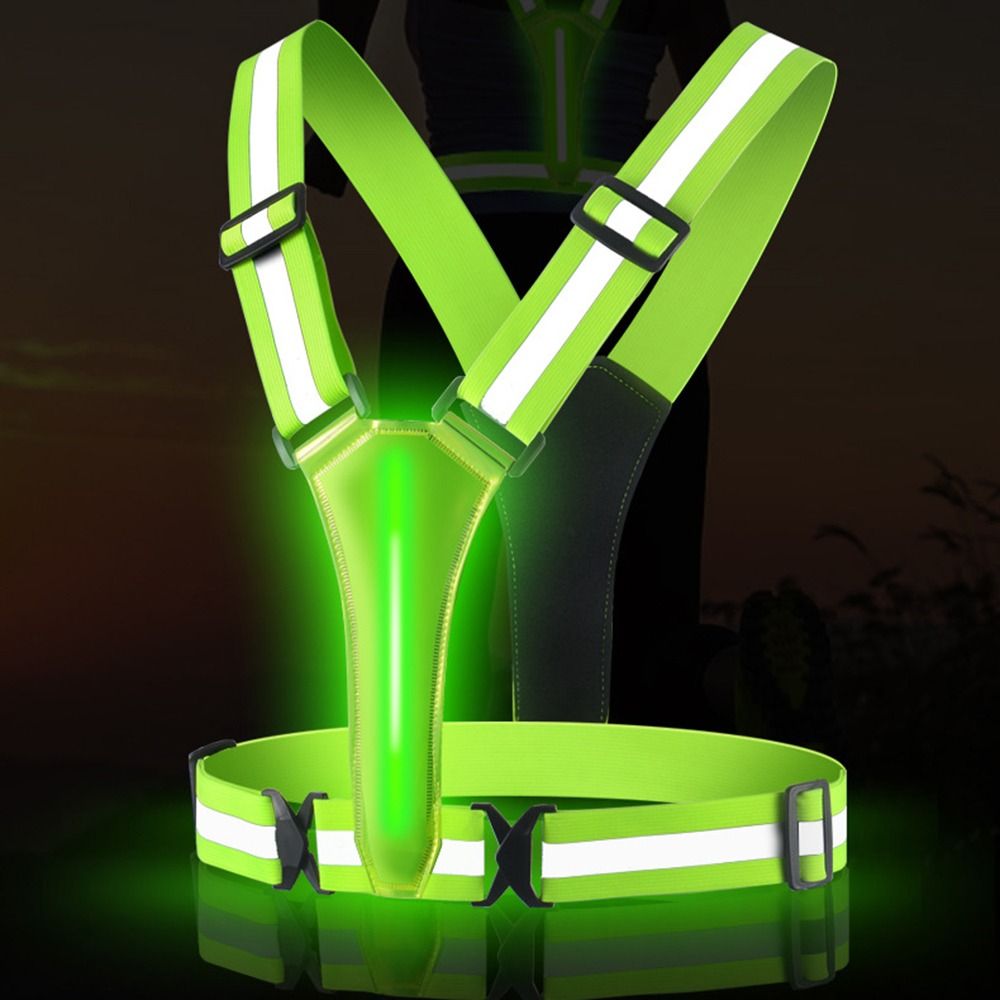 USB Rechargeable LED Reflectiv - Running Visibility Gear recension och pris