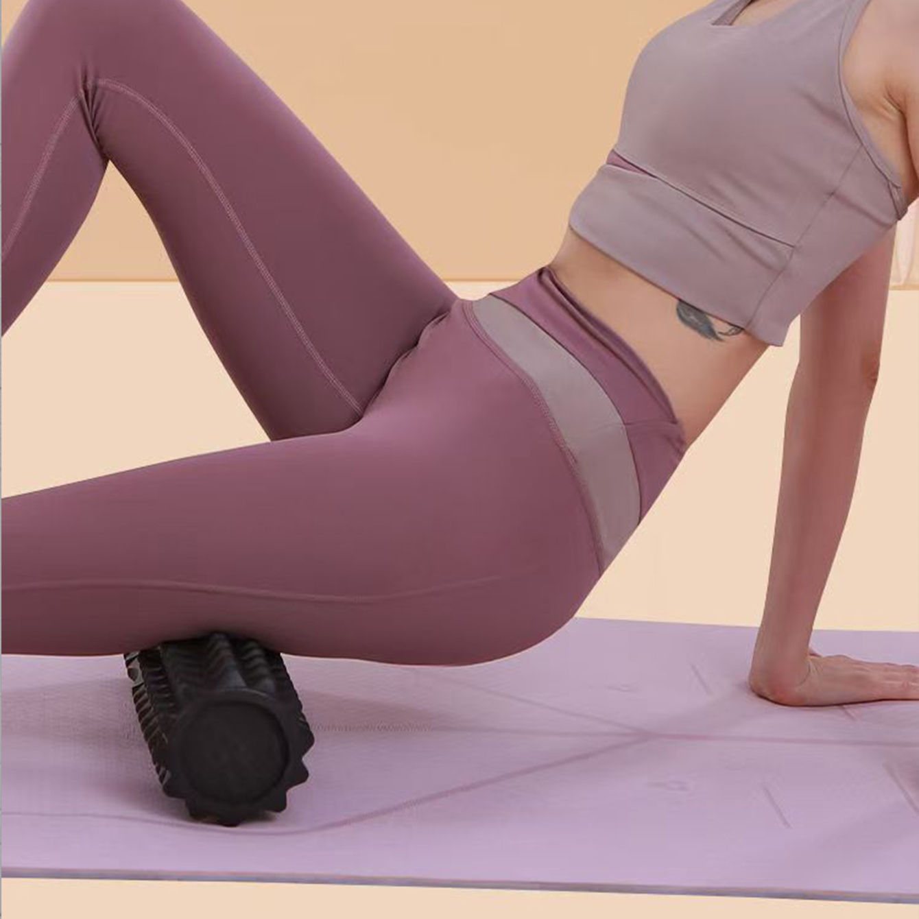 Foam Roller Yoga Block Set 33/ - Muscle Roller Stick recension och pris