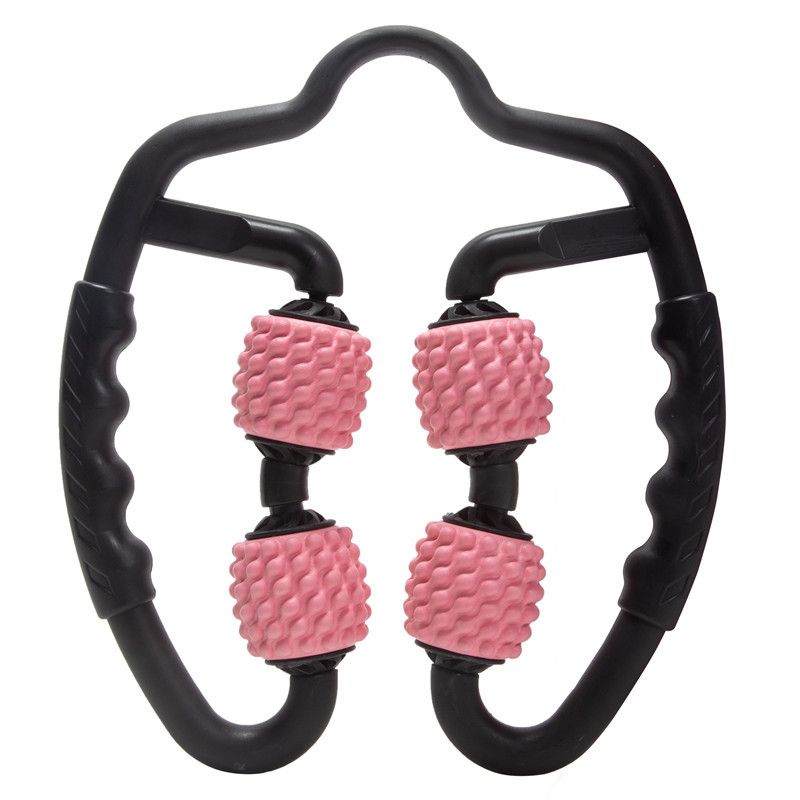 4-Wheel Leg Slimmer Soft Rubbe - Muscle Roller Stick recension och pris