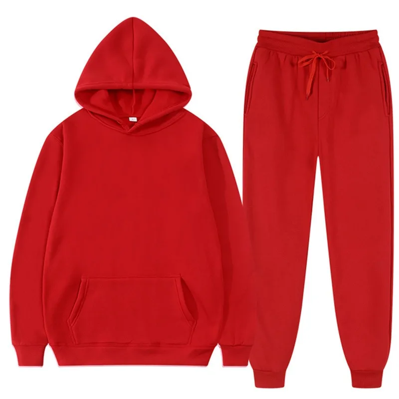 Men Tracksuit 2 Pieces Sets Ho - Running Gear Men recension och pris