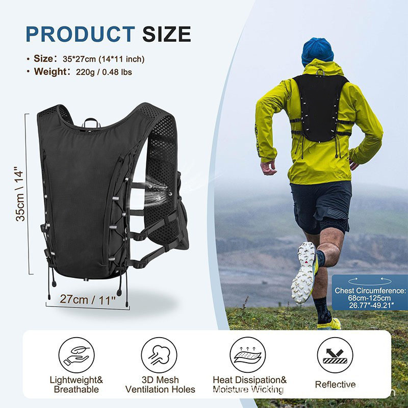 Hydration vest, cross-country  - Running Gear Competition recension och pris