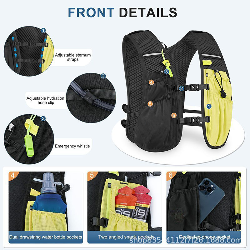 Hydration vest, cross-country  - Running Gear Competition recension och pris