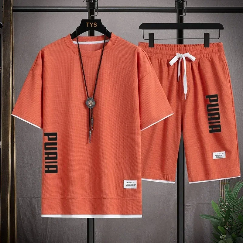 2026 New Men's T-shirt and Sho - Running Gear Men recension och pris