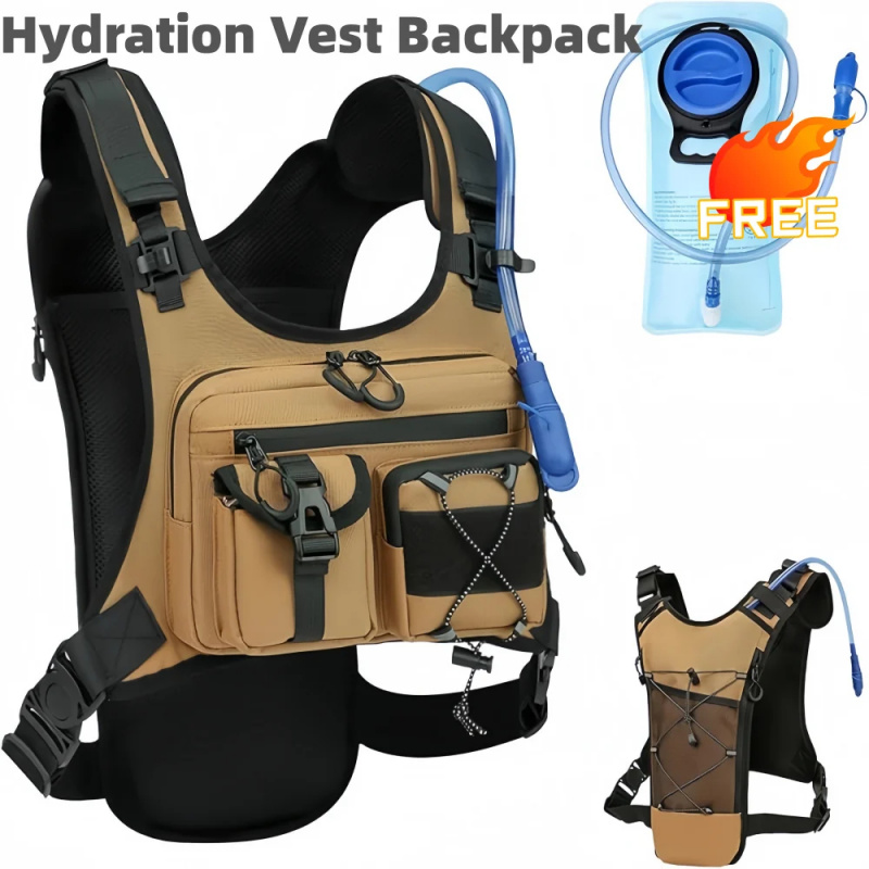 Tactical Vest Multi-functional - Running Gear Bag For Men recension och pris