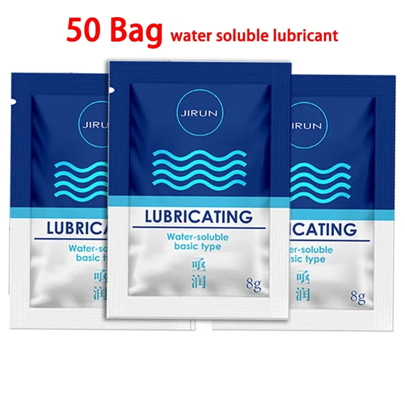 50Pcs Water Based Intimate Lub - Energy Gel Pack recension och pris