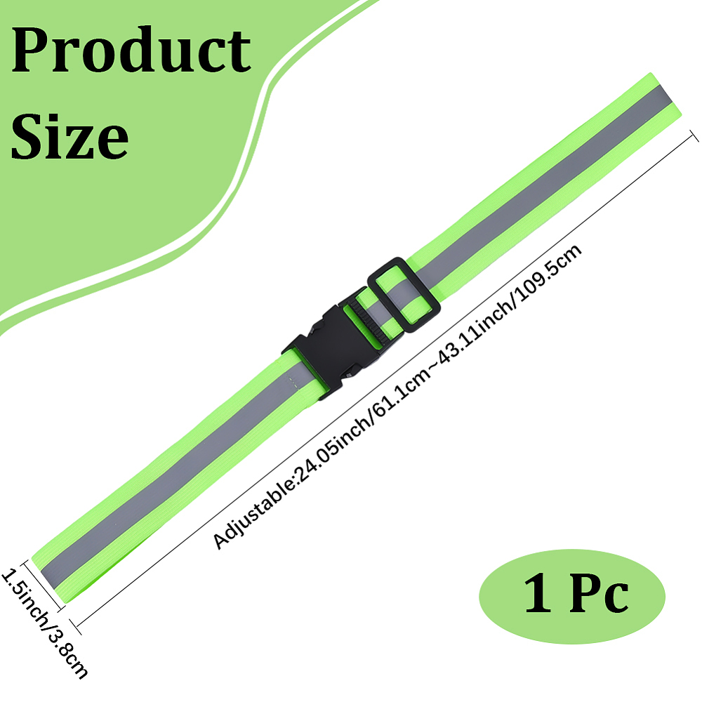 Reflective Running Belt Glow B - Running Visibility Gear recension och pris