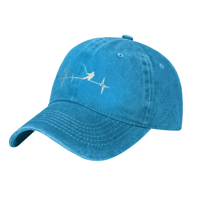 Fishing Heartbeat Baseball Cap - Running Gear Gifts recension och pris