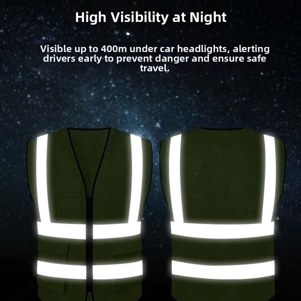 High Visibility Reflective Ves - Running Visibility Gear recension och pris
