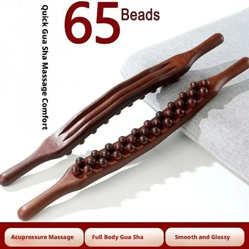 Wooden Massage Roller Stick wi - Muscle Roller Stick recension och pris