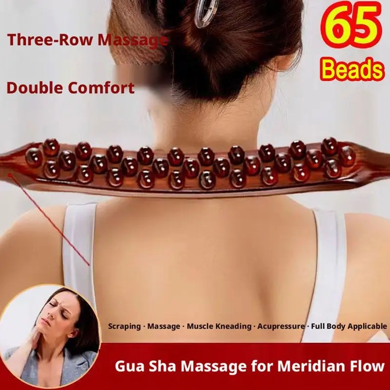 Wooden Massage Roller Stick wi - Muscle Roller Stick recension och pris