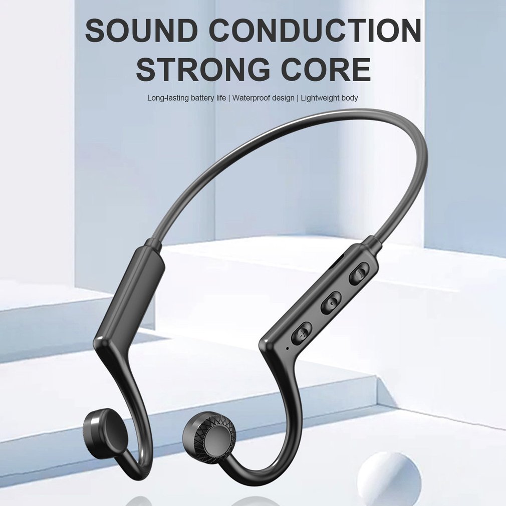 Bone Conduction Earphones Wire - Earphone Sport Hook recension och pris