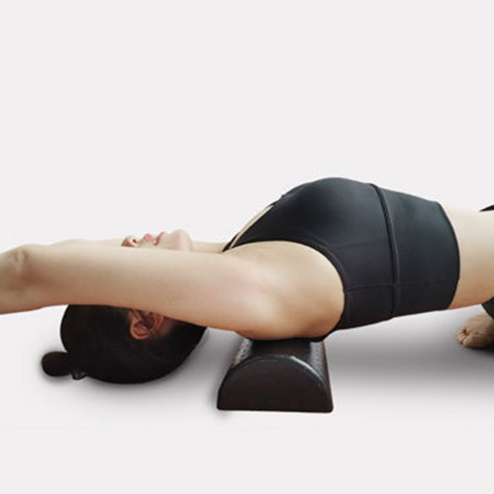 Half Round Yoga Massage Roller - Muscle Roller Stick recension och pris