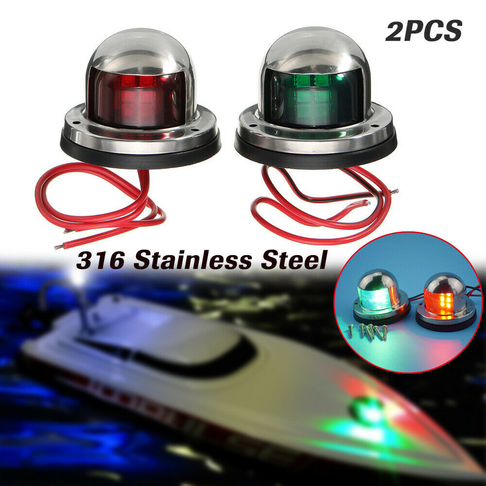 1 X Set Red Green 12V LED Runn - Running Gear Boat recension och pris