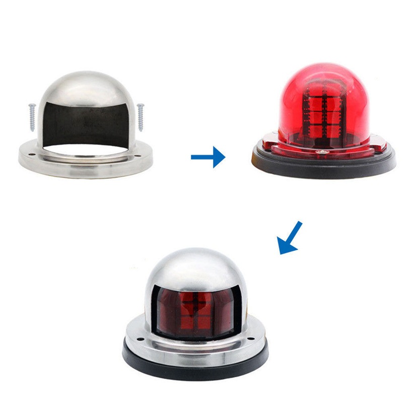 1 X Set Red Green 12V LED Runn - Running Gear Boat recension och pris
