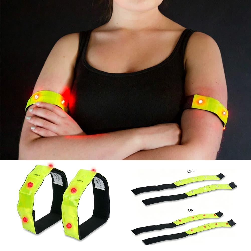 LED Reflective Armband With Fl - Running Visibility Gear recension och pris