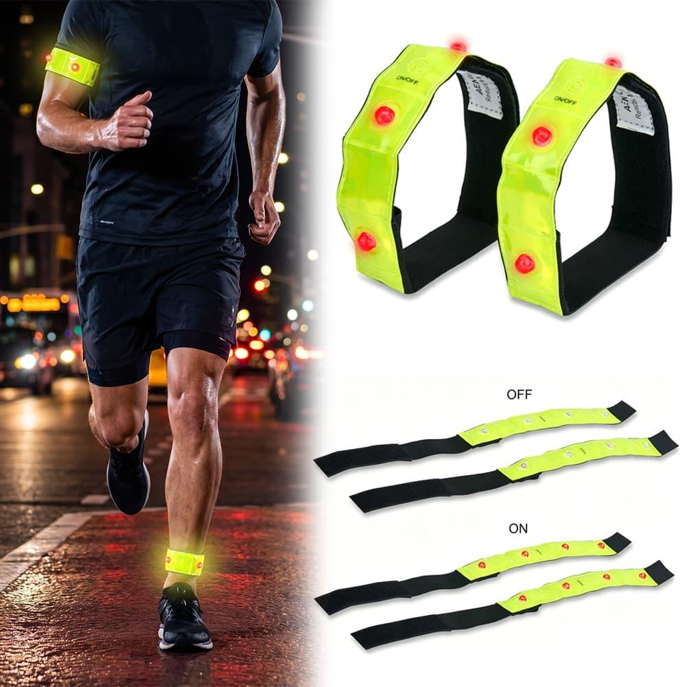 LED Reflective Armband With Fl - Running Visibility Gear recension och pris