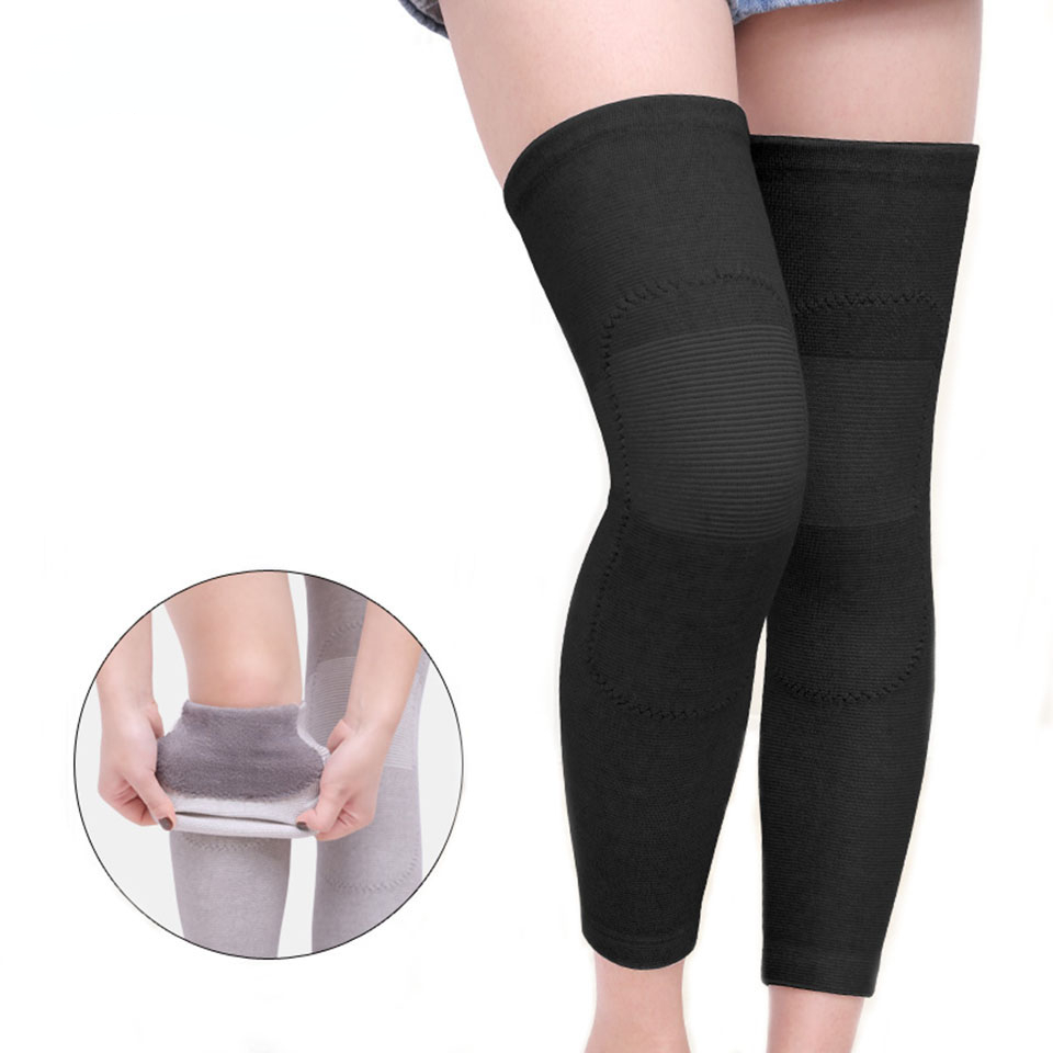 1Pair Long Winter Warm Knee Pa - Running Gear For Winter recension och pris