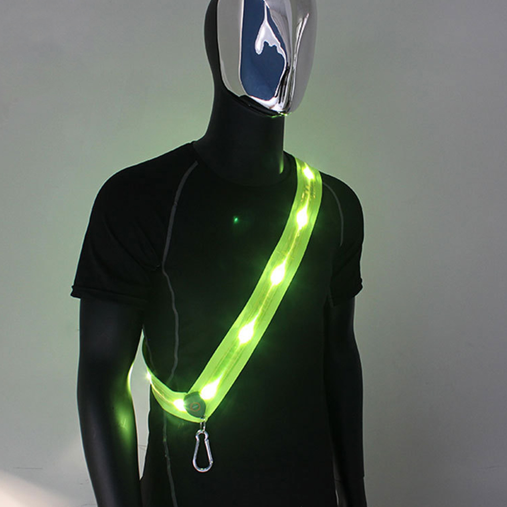 LED Shoulder Belt Rechargeable - Running Gear Outdoor recension och pris