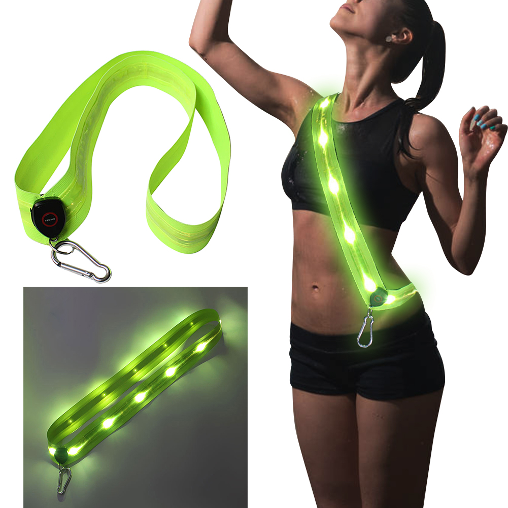 LED Shoulder Belt Rechargeable - Running Gear Outdoor recension och pris