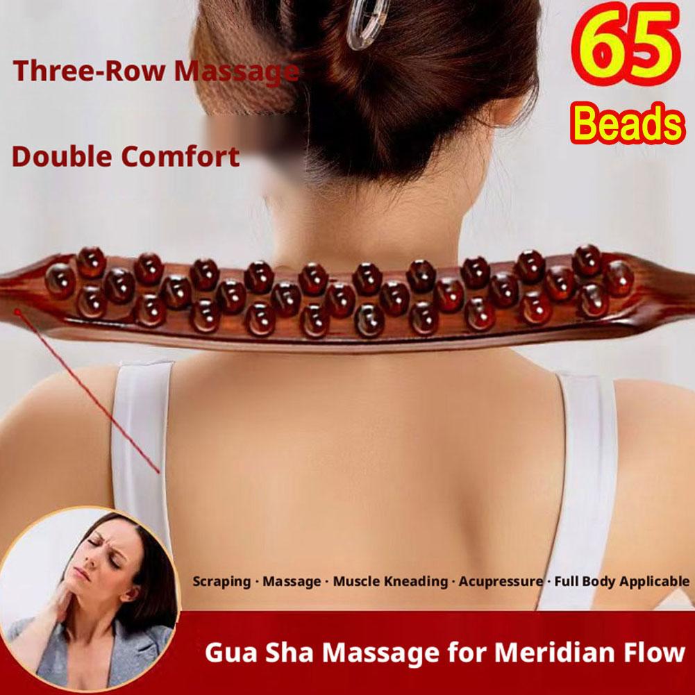 Gua Sha Wooden Scraping Stick, - Muscle Roller Stick recension och pris