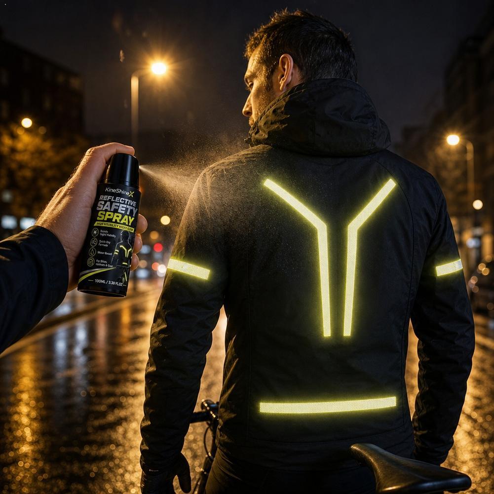 Night Reflective Safety Spray  - Running Visibility Gear recension och pris