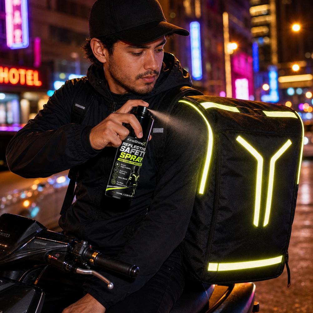 Night Reflective Safety Spray  - Running Visibility Gear recension och pris