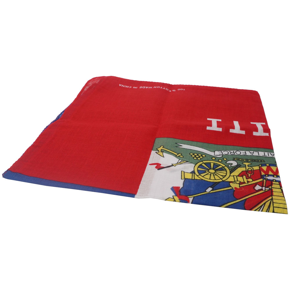 Haiti Flag Bandana 100% Cotton - Running Gear Gifts recension och pris