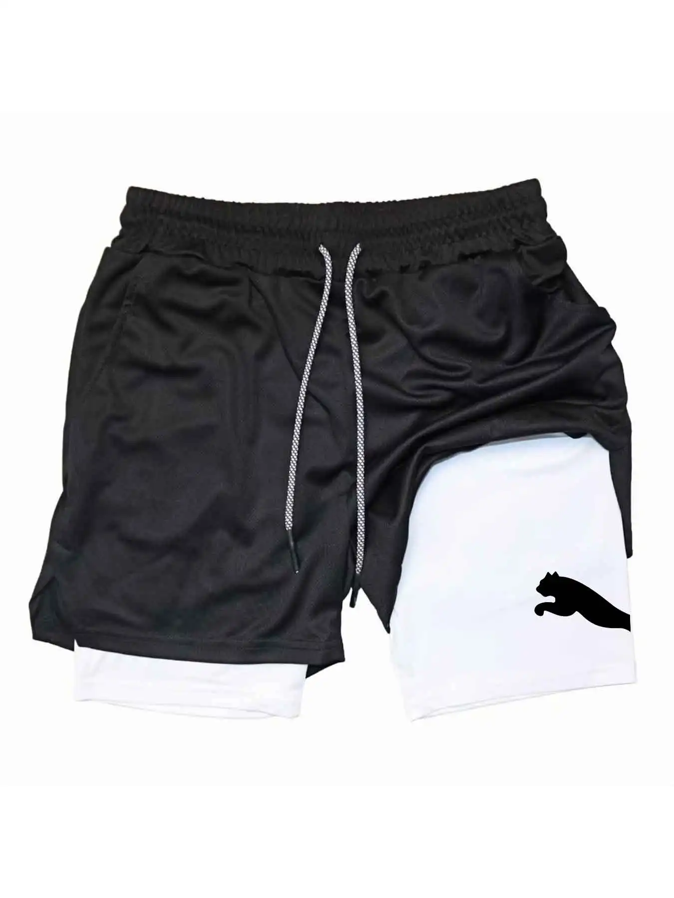 Printed Sports Shorts 2-in-1 G - Running Gear Men recension och pris