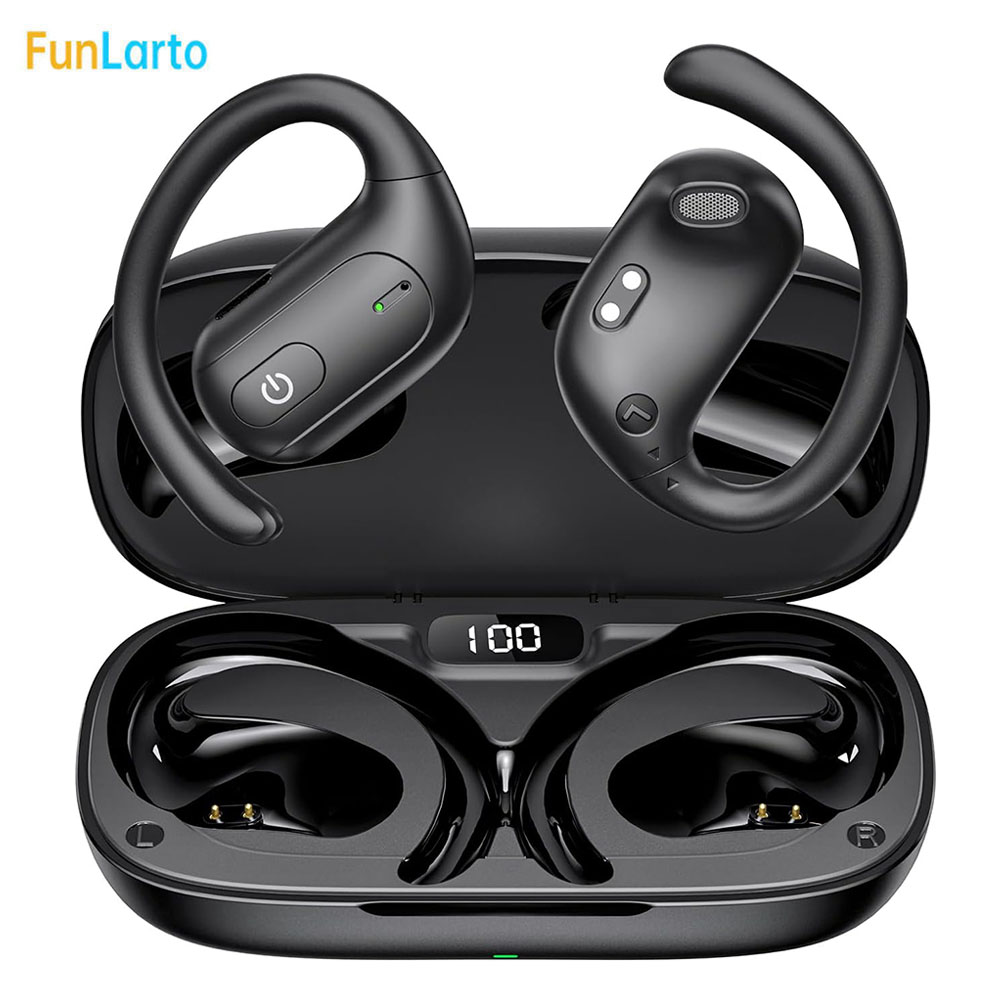Open-Ear Wireless Running Head - Earphone Sport Hook recension och pris