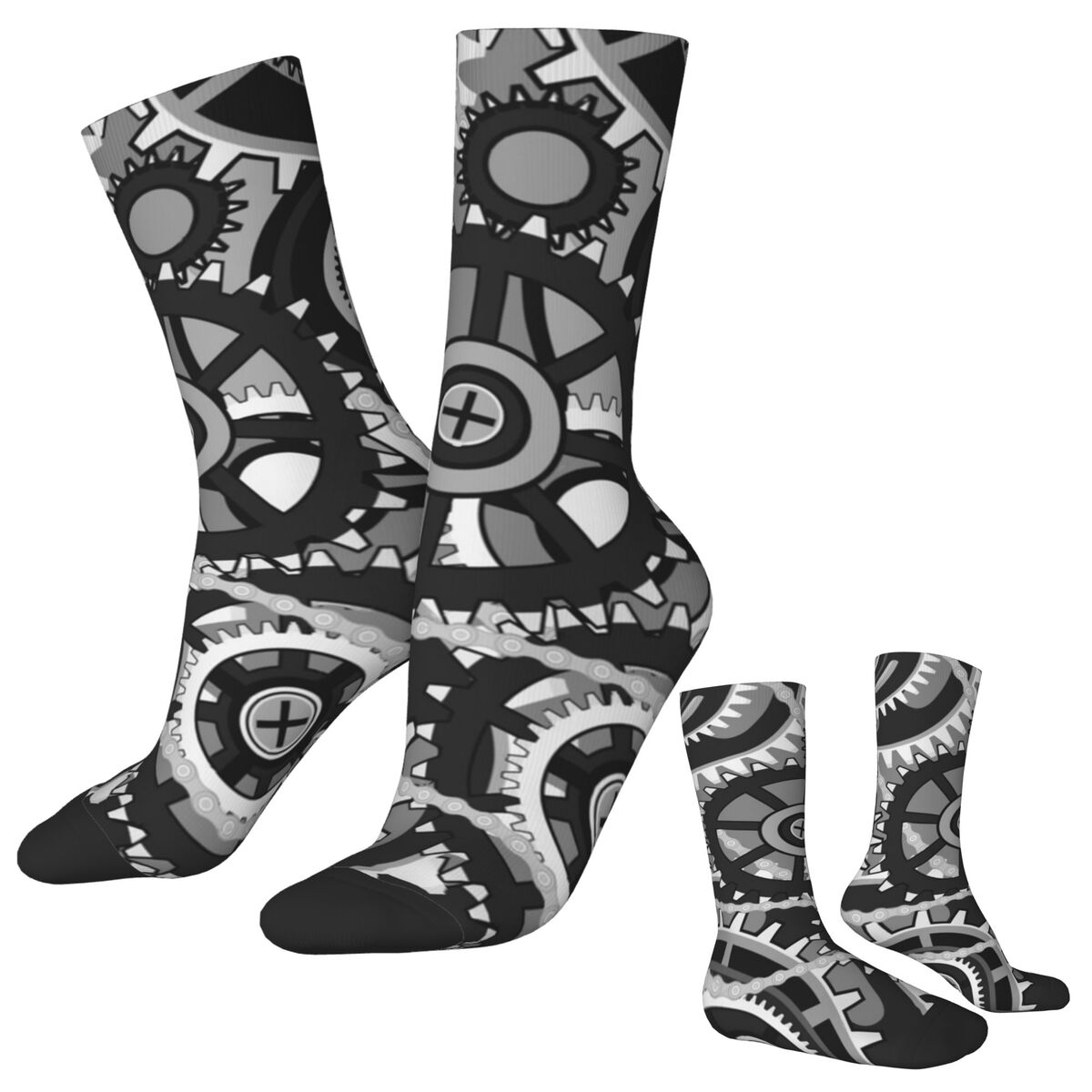 Gears Vintage Wheels Stockings - Running Gear Gifts recension och pris